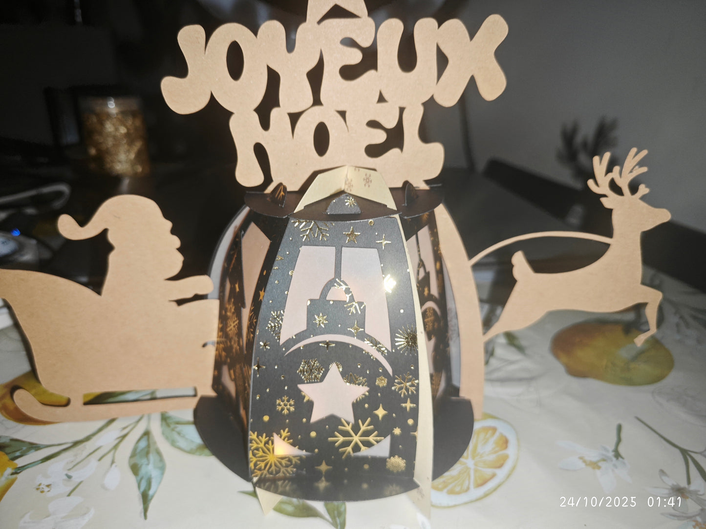 TUTO PDF LANTERNE NOËL