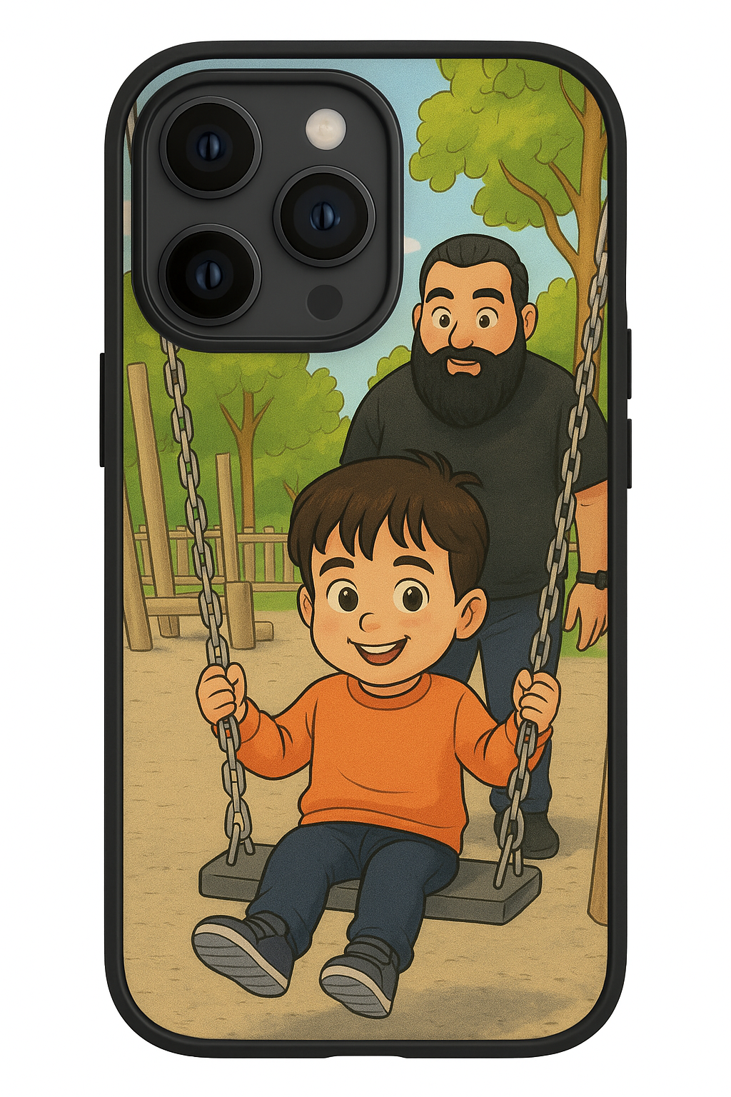 Coque de téléphone silicone personnalisée photo en mode cartoon