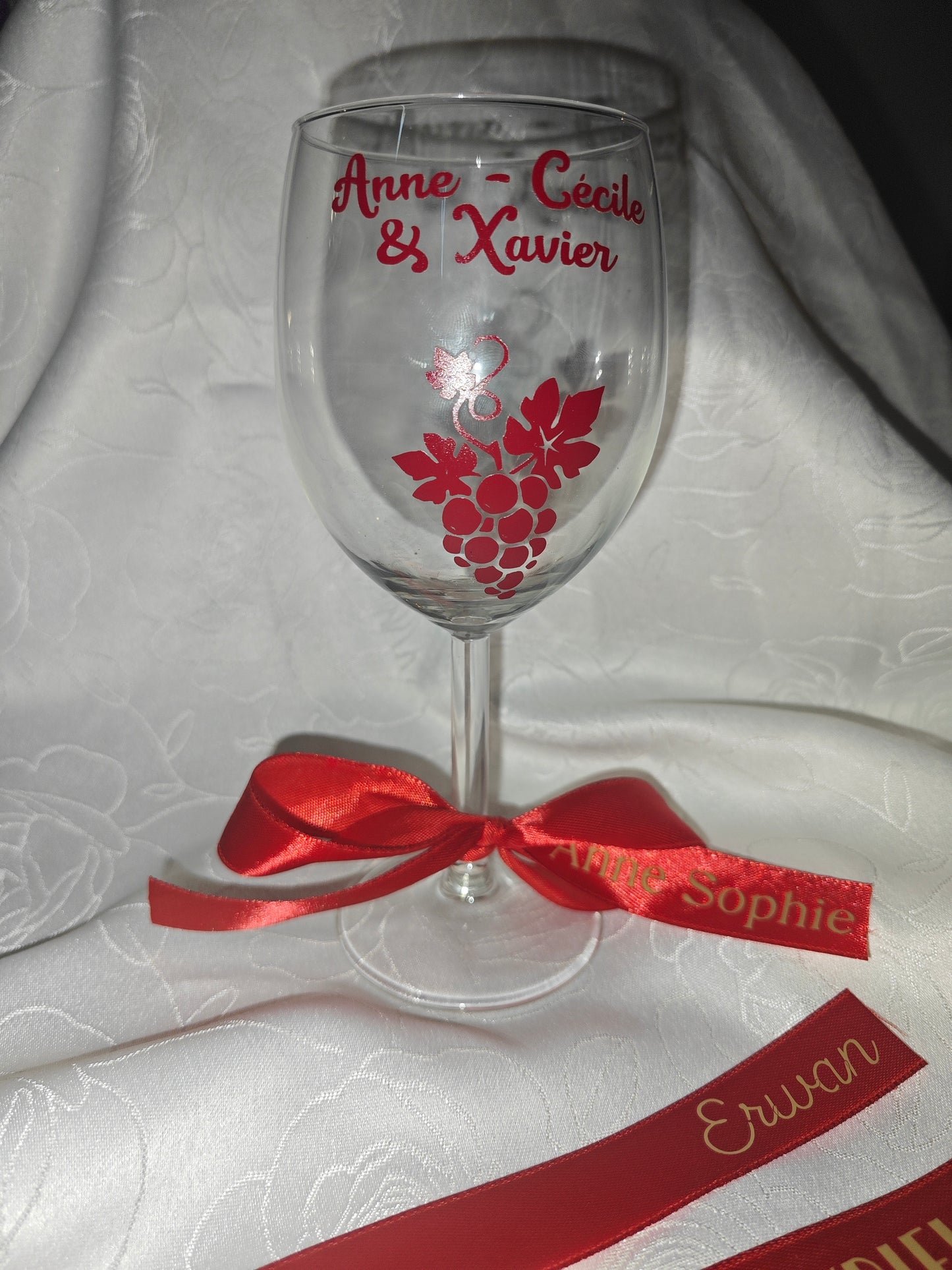 Marque place ruban pour verre