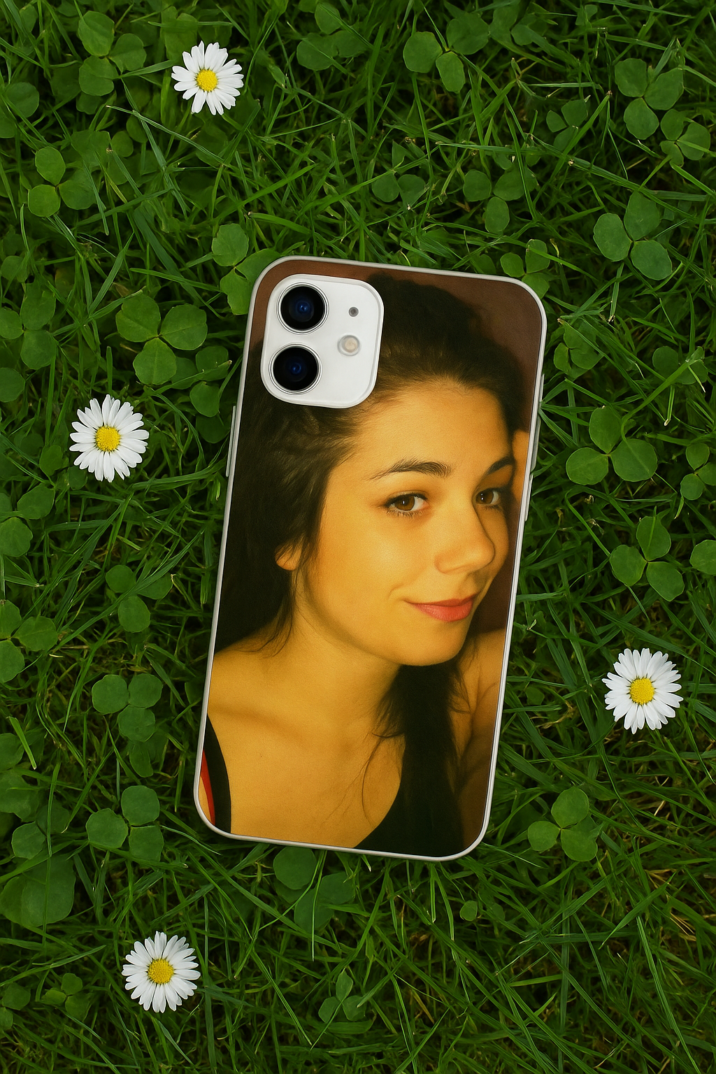 Coque de téléphone silicone personnalisée avec votre photo