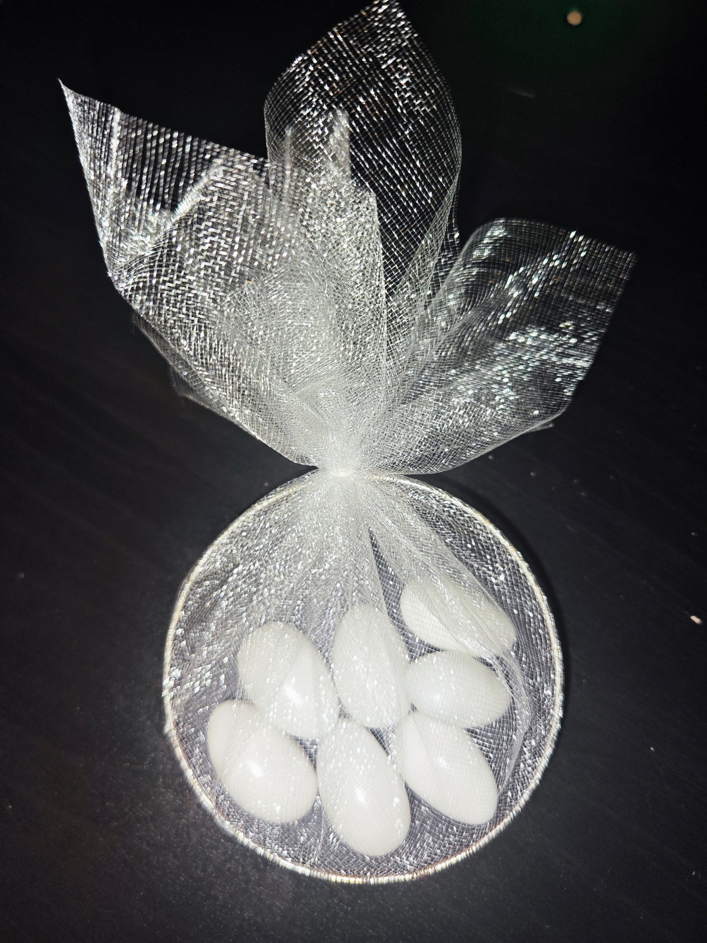 Cerceau tulle dragées