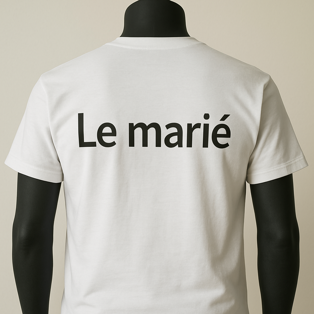 Tee shirt EVG personnalisé