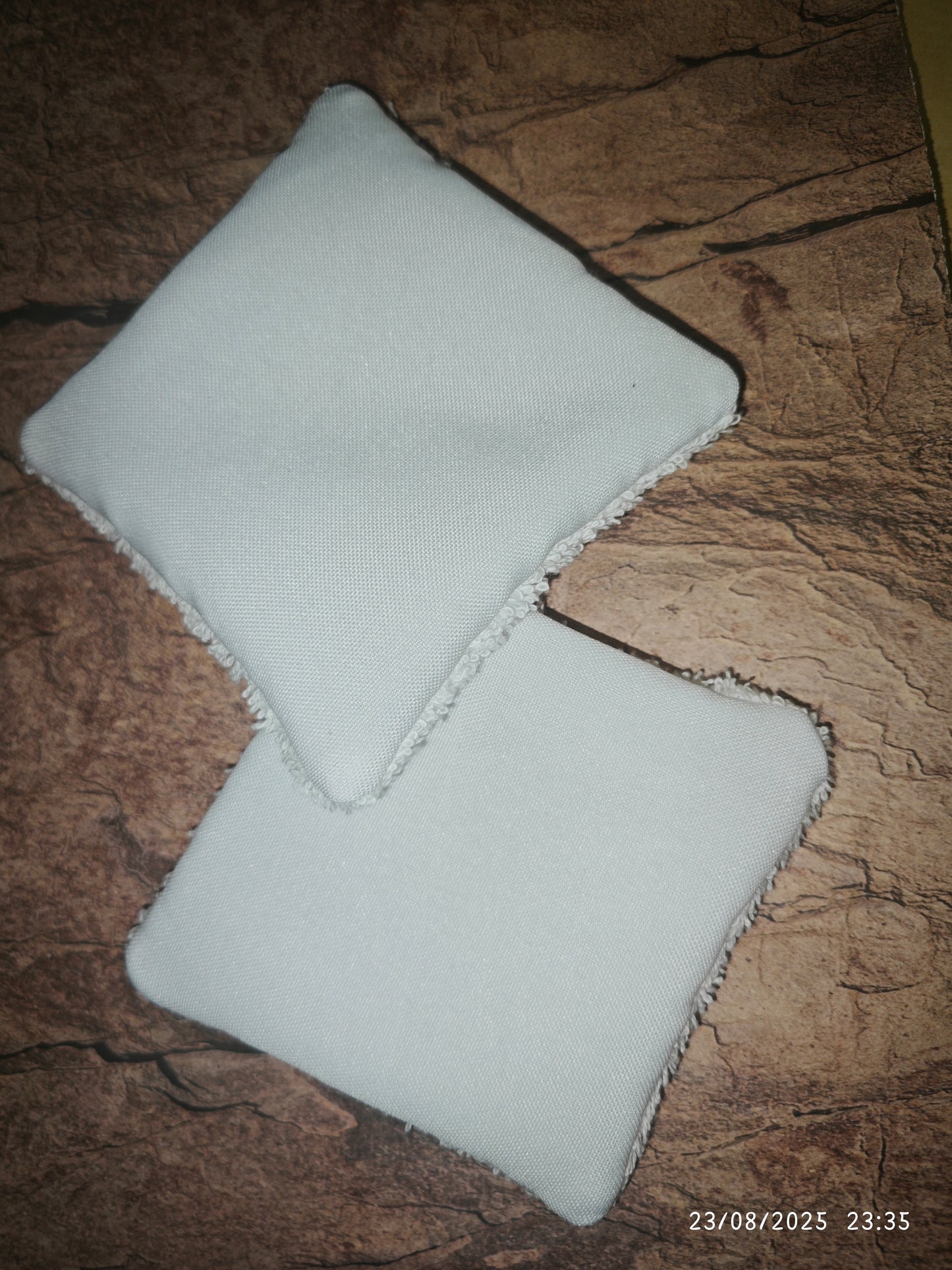 Coton démaquillant sublimation vierge